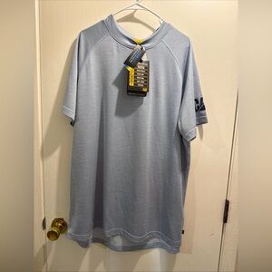 Men's Sky Blue Short Sleeve Tee nwt solar protection